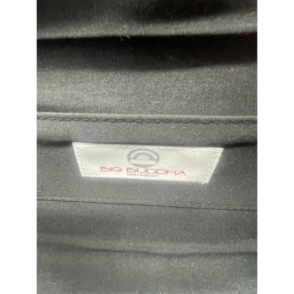 Big Budda Multicolor Faux Snakeskin Small Clutch Wallet Bag CB Chain Strap READ - Picture 7 of 7